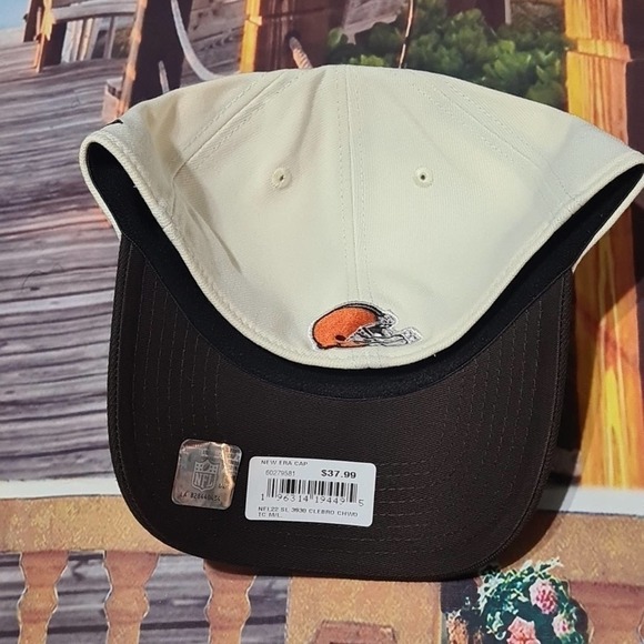 Cleveland Browns New Era Fitted Hat‎ M/L NWT - Picture 5 of 8